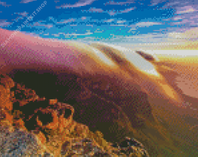 Tafelberg Table Mountain Landscape Diamond Painting