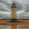Talacre Point Of Ayr Lighthouse Diamond Painting