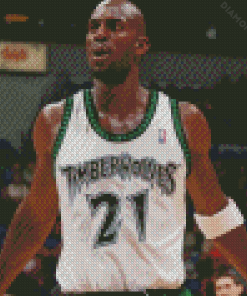 The Basketball Player Kevin Garnett Diamond Painting