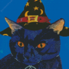 The Witch Cat Diamond Painting