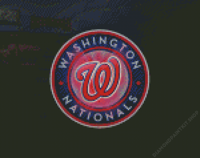 Washington Nationals Logo Diamond Painting