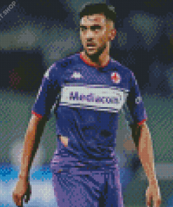 ACF Fiorentina Nicolas Gonzalez Diamond Painting