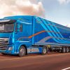 Blue Trucks Daf Diamond Painting