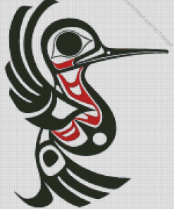 Bird Haida Art Diamond Painting