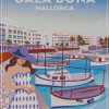 Cala Bona Mallorca Poster Diamond Painting