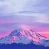 Cascade Range Pink Sky Diamond Painting