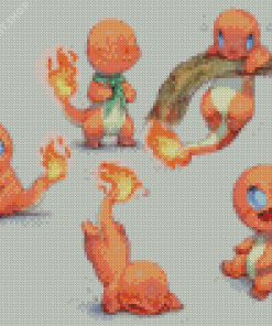 Charmander Arts Diamond Painting