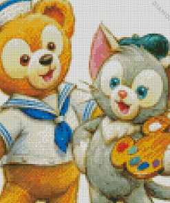 Duffy Bear And Friends Diamond Painting