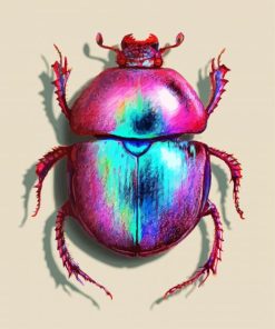 Dung Beetle Insect Diamond Painting