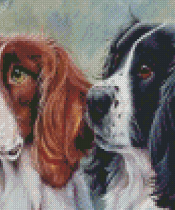 English Springer Spaniel Dogs Diamond Painting