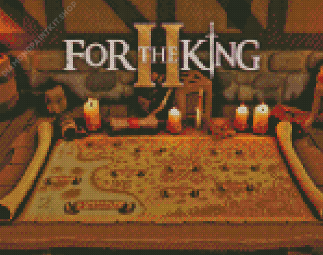 For The King Poster Diamond Painting