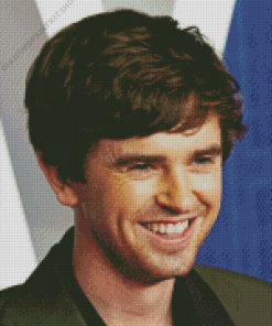 Freddie Highmore Close Up Diamond Painting