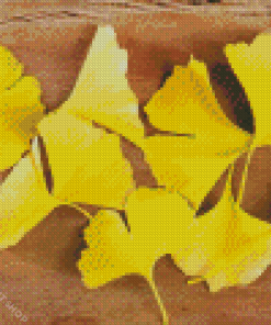 Ginkgo Yellow Leaves Diamond Painting