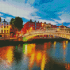 Half Penny Bridge Diamond Painting