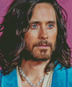 Handsome Jared Leto Diamond Painting