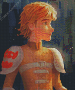 Hiccup Horrendous Haddock Diamond Painting