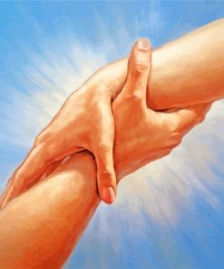 Holding Hands Diamond Painting