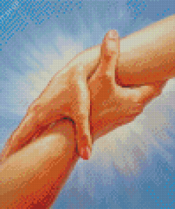 Holding Hands Diamond Painting