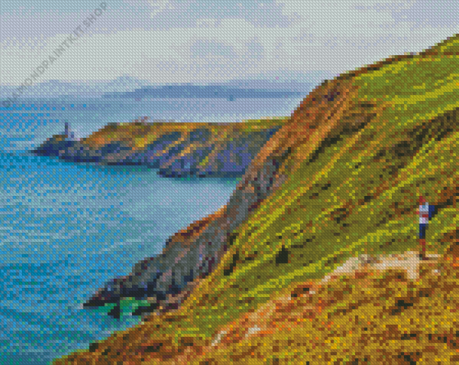 Howth Dublin Landscape Diamond Painting