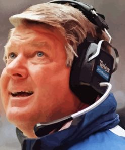 Jimmy Johnson American Coach Diamond Painting