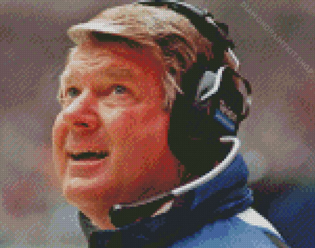 Jimmy Johnson American Coach Diamond Painting