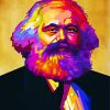 Karl Marx Pop Art Diamond Painting