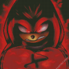 Knuckles The Echidna Red Hedgehog Diamond Painting