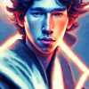 Kylo Ren Illustration Art Diamond Painting