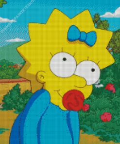 Little Maggie Simpson Diamond Painting