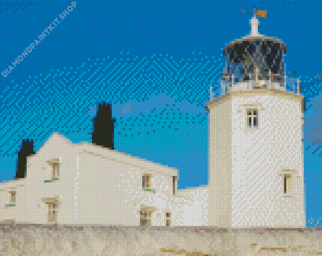 Lizard Lighthouse Cornwall England Diamond Painting