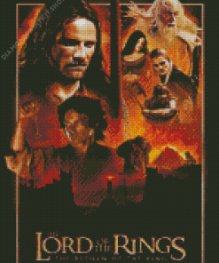 Lord of the Rings The Fellowship Diamond Painting