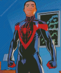 Miles Gonzalo Morales Spider Man Diamond Painting