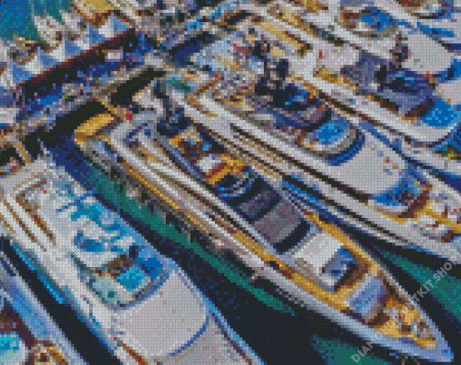 Monaco Yachts Diamond Painting