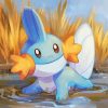 Mudkip Art Diamond Painting