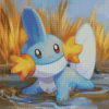 Mudkip Art Diamond Painting