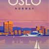 Norway Oslo Poster Diamond Painting