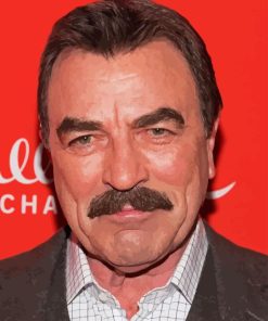 Old Tom Selleck Diamond Painting