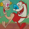 Ren And Stimpy Diamond Painting