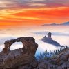 Roque Nublo And Arch Gran Canaria Diamond Painting