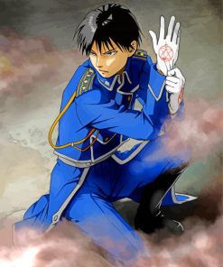 Roy Mustang Diamond Painting