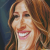 Sarah Jessica Parker Caricature Diamond Painting