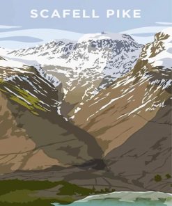 Scafell Pike Poster Diamond Painting