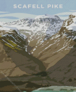 Scafell Pike Poster Diamond Painting