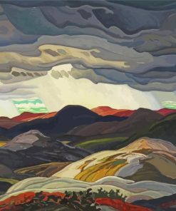 Snow Clouds by Franklin Carmichael Diamond Painting