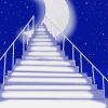 Stairs To Moon Diamond Painting