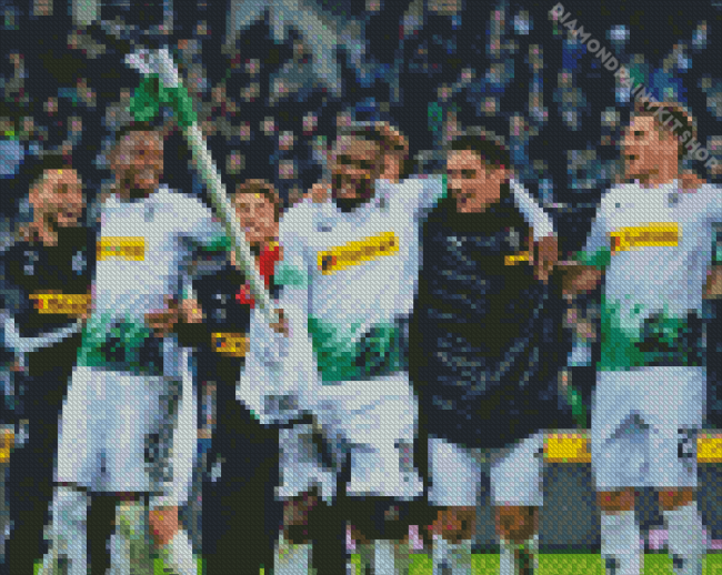 Team Borussia Monchengladbach Diamond Painting