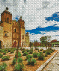 Templo de Santo Domingo Oaxaca Diamond Painting