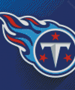 Tennessee Titans logo Diamond Painting