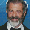 The American Actor Mel Gibson Diamond Painting