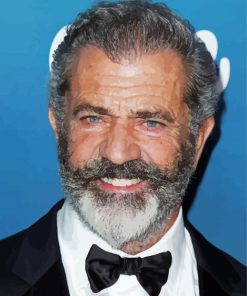 The American Actor Mel Gibson Diamond Painting